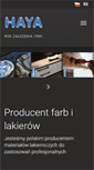 Mobile Screenshot of haya.pl